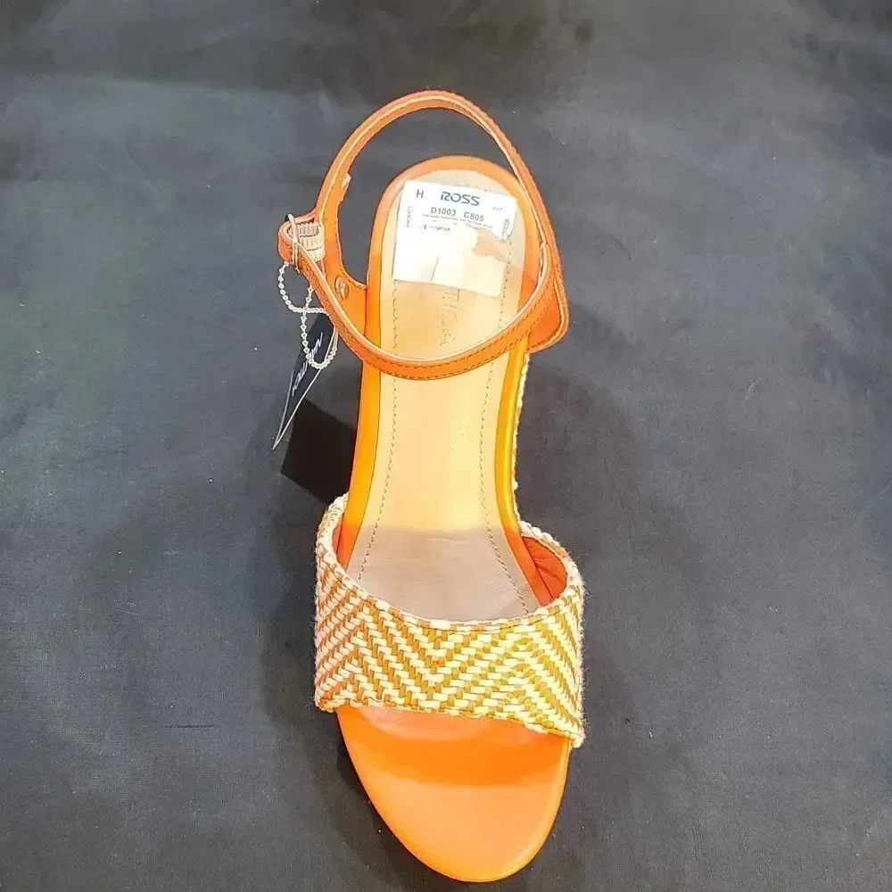BRAND NEW NAUTICA OPEN TOE HIGH HEEL WEDGE SANDAL S2